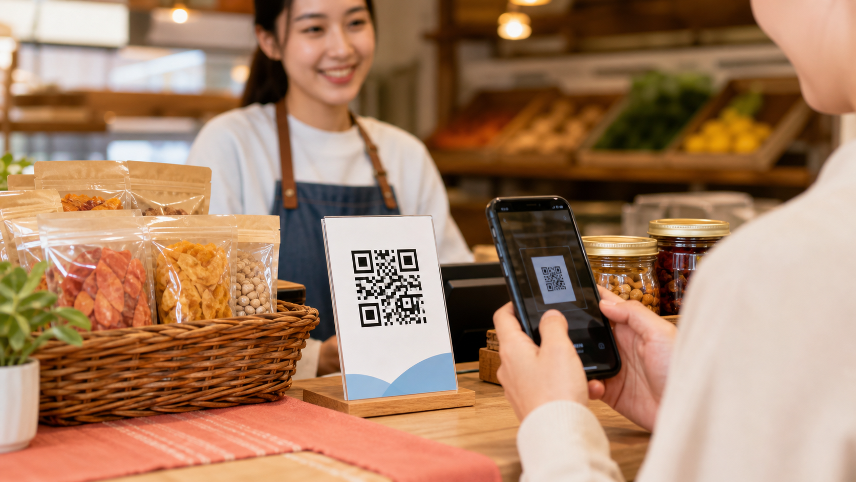 소상공인 매장 QR 안내 샘플